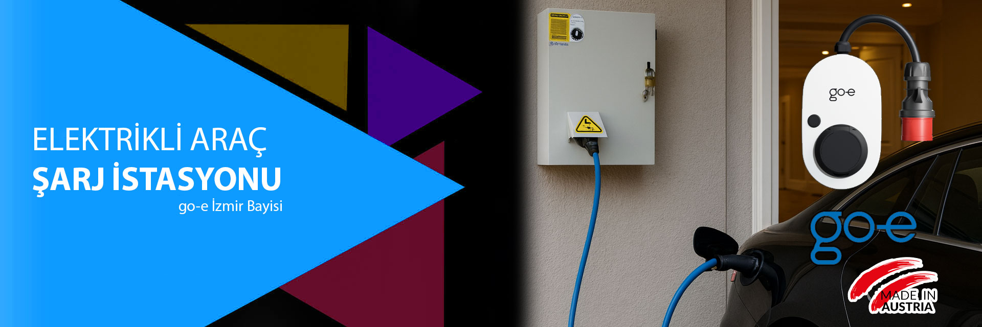 Elektrikli Araç Şarj İstasyonu go-e izmir bayisi